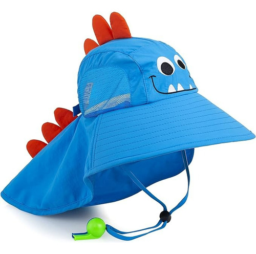 Sombrero Infantil Con Protección Uv Dinosaurios Teletiendauy
