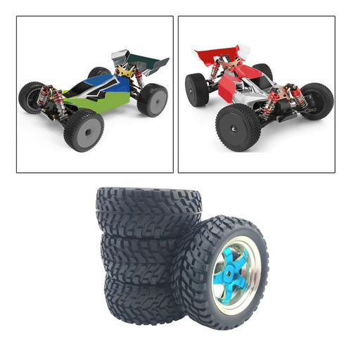 Neumático For Wltoys 144001 124018 124019 1/14 Juguete Todo