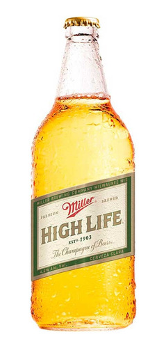 Cerveza Miller High Life 1x12 Bot 32oz