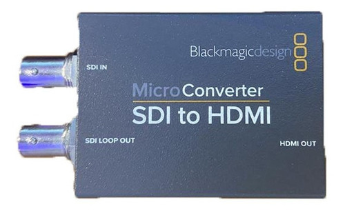 Imagen 2 de 4 de Conversor- Micro Converter Sdi To Hdmi 12g Psu- Blackmagic