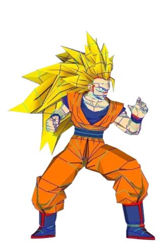 Planos Figura De Goku Super Sayayin  Dragon Ball Z Vegeta