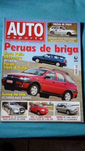 Auto Esporte N°467 Palio Adventure Vs Parati Track & Field