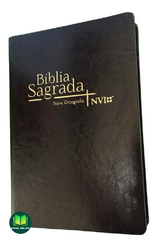 Bíblia Sagrada Slim | Nvi | Letra Maior | Capa Luxo Marrom