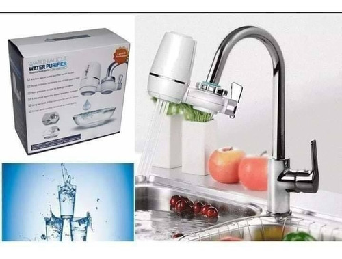 Imagen 3 de 4 de Pack 2 Purificador Agua Filtro Cocina Llave