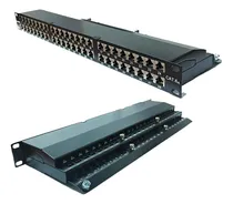 Comprar Patch Panel 48 Puertos Categoria 6a Blindado Rack