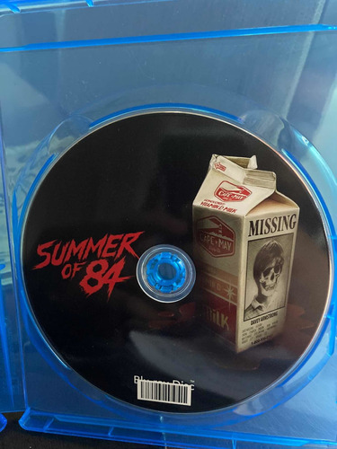 Blu Ray Summer Of 84 //región 1 //verano Del 84//sin Portada