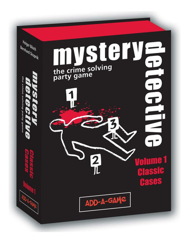 Juego De Mesa Mystery Detective - Casos Clásicos