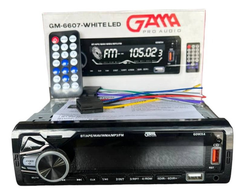 Radio Reproductor Para Carro Marca Gama