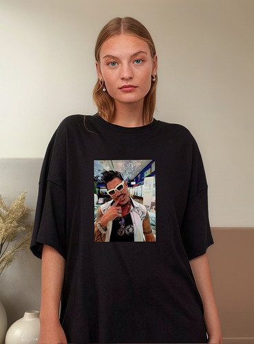 Remera Unisex Ricardo Fort Comandante Meme Personalizada