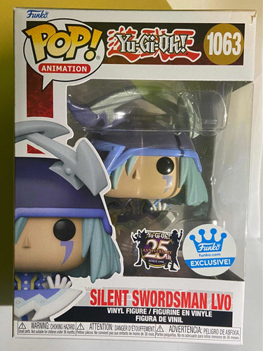 Funko Pop Yu Gi Oh Silent Swordsman Lvo Exclusivo Funkoshop