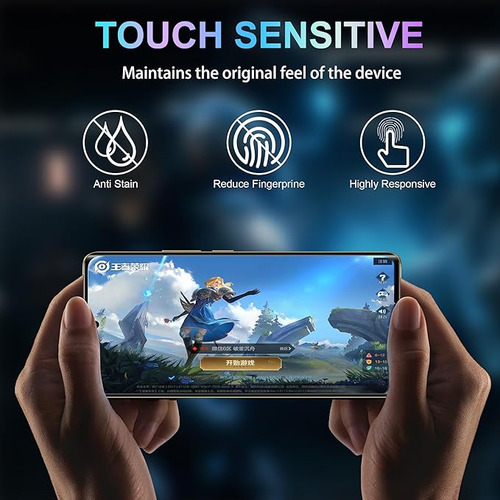 Mica Cristal Templado Curva Huawei Mate 40 Pro Full Glue