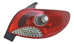 Faro Tra Der Marcha Atrás Crom Peugeot 207 Arg 5p Hatch