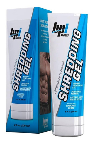 Bpi Sports Shredding Gel Crema Tonificadora +envio +regalo!!