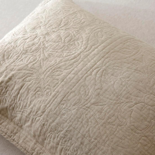 Funda Almohada Algodón Floral