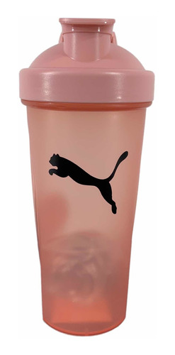 Botella Puma Shaker Cilindro Rosa 053519-03 Look Trendy