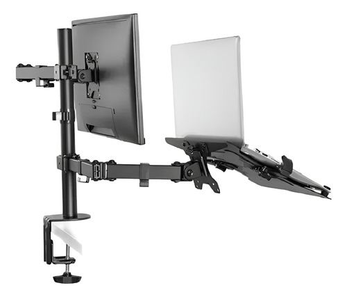 Rack Soporte 2 En 1 Escritorio Para Monitor & Laptop 13 A 32
