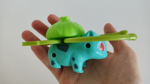 Figura Pokemon Bulbasaur Burger King Detective Pikachu 2019 (Usado)