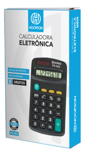 Calculadora De Bolso 8 Digitos Modelo - Kk-402 - 5 Unidades