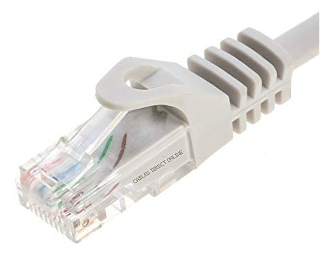 Cable De Red Cat6 Gris 15ft Rj45 - Alta Velocidad