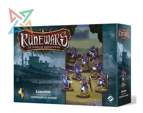 Runewars Juego Miniaturas Lanceros Expansión De Unidad Ctas