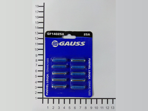 Fusible Tipo Porcelana 25amp Blister De 10