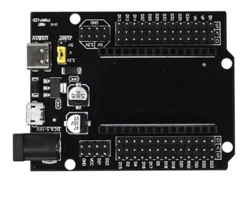 Base Shield Esp32 Placa Expansión 30 Pines Usb 3.3v / 5 V