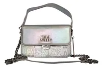 Comprar Crossbody Steve Madden Plateado Para Mujer Nuevo Y Original Plateado Logo Níquel Plateado