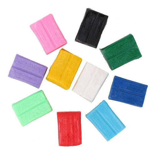 Juego De 10 Colores De Polímero Práctico Y Popular Para Bric