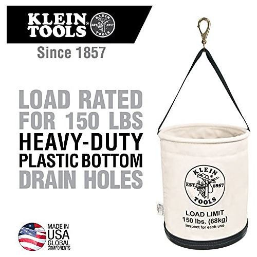 Cubo De Lona Klein Tools 5109slr, Cubo Multiusos Para Herram
