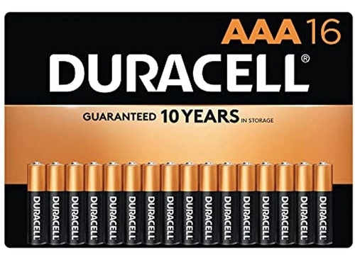 Duracell - Baterías Alcalinas Aaa Coppertop - Batería Triple