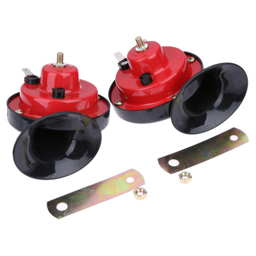 2pcs 12v Trem Alto 300db Super Chifre Caminhão Carro Buzina