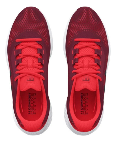 Tenis Running Under Armour Charged Rogue 4 Rojo Hombre 30269