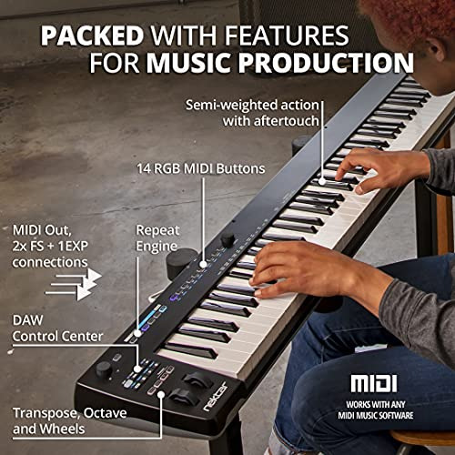 Nektar Impact Gxp88 - Teclado Controlador Midi Usb Con Nekt
