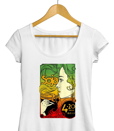 Remera Soldiers Of Jah Army Ilustracion Dama