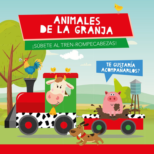 Libro Animales De Granja (tren Rompecabezas) - Vv.aa.