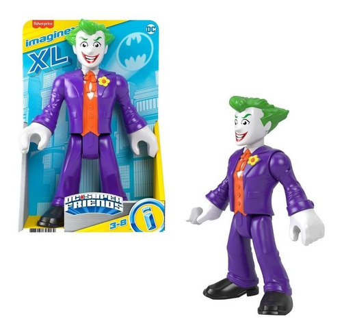 Boneco Imaginext Dc Super Friends Coringa - Mattel