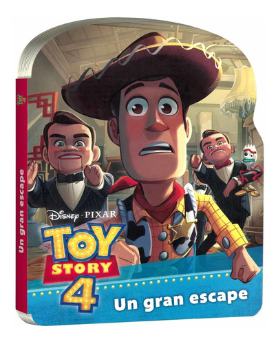 Libro Disney Toy Story 4. Un Gran Escape. Troquelado. Lexus