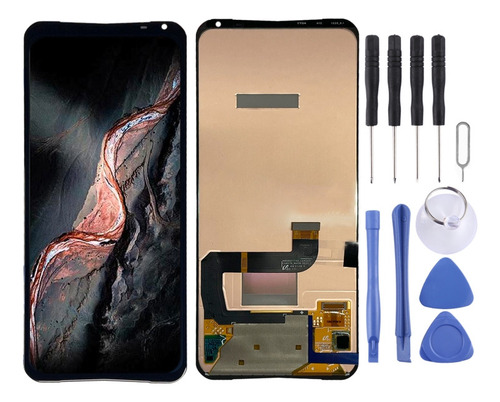 Pm Pantalla Táctil Amoled Lcd+negra Para Lenovo Legion Y90