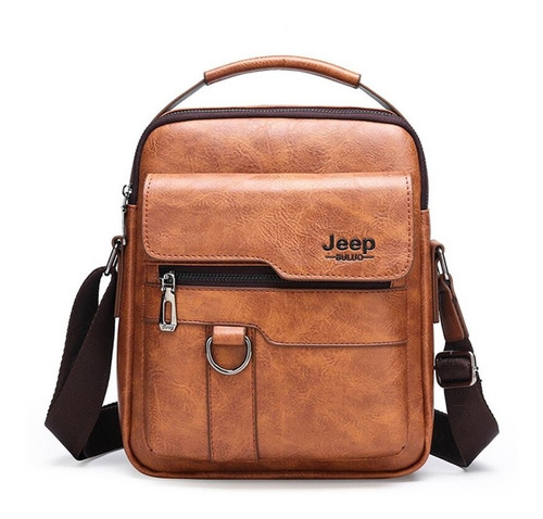 Jeep Hombre Bolso De Piel Bolso Bandolera