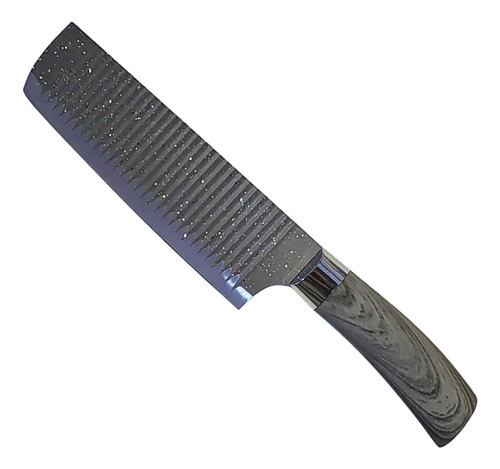 Cuchillo Cocinero Hoja Ancha 33cm Estriada Excelente Cocina