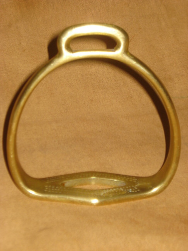 Vint.retro Estribo Caballo Europeo Bronce Antiguo Paris