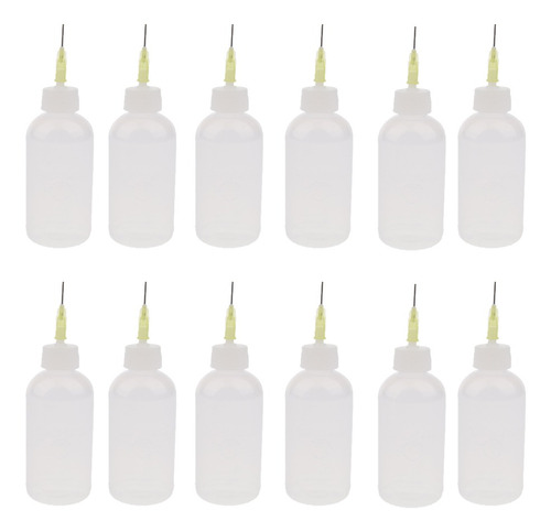 Imagen 8 de 9 de 14pcs 250ml Blanco Claro Plástico Pegamesuministros De
