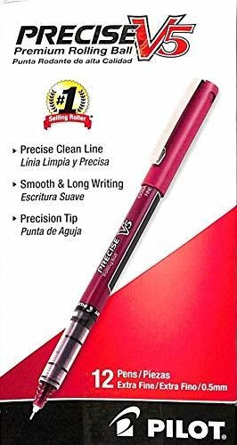 Bolígrafo - Precise V5 Stick Liquid Ink Rolling Ball Stick P