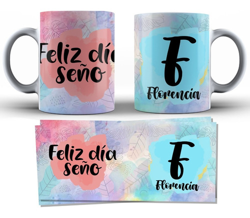 Imagen 6 de 6 de Plantillas Para Sublimar Tazas Dia Del Maestro
