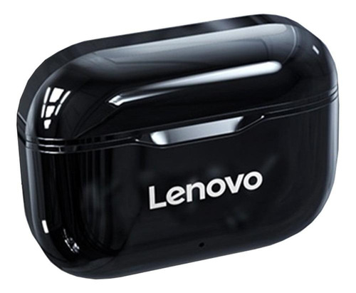 Imagen 1 de 2 de Audífonos in-ear inalámbricos Lenovo LivePods LP1 negro