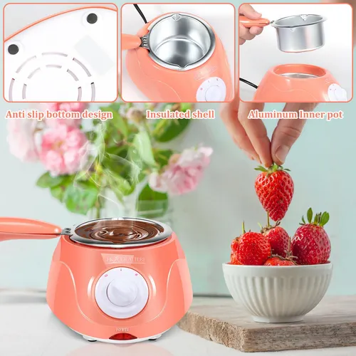 Olla Para Fundir Chocolate Derretidor Eléctrico De Chocolate