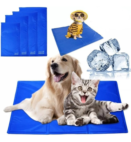 Manta Gel Refrescante Mascotas Refrigerante 40x50 Reusable