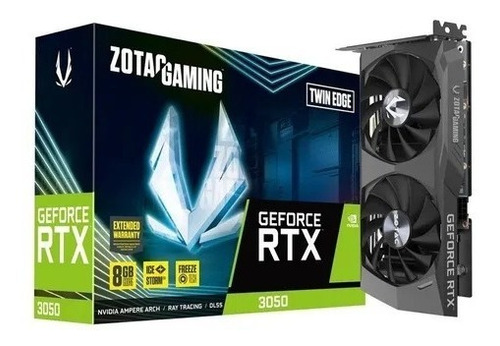 Tarjeta De Video Zotac Gaming Rtx3050 Twin Edge 8gb- Lich