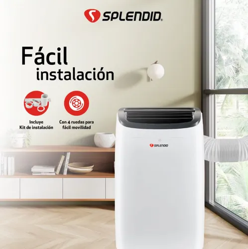 Aire Acondicionado Portatil 9000 Btu Frio Calor Wif Splendid