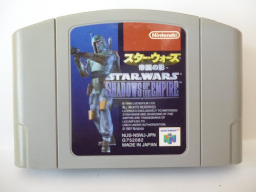 Star Wars Shadow Of The Empire Nintendo 64 Original Japan (Usado)